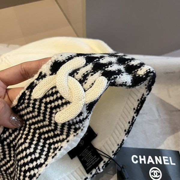 【女性の憧れ☆】シャネル 23C Beanie ニット 帽子 コピー shx38692